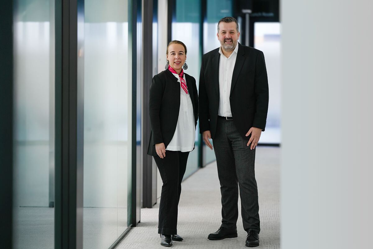 Theresa Sternbach und Mario Filipovic