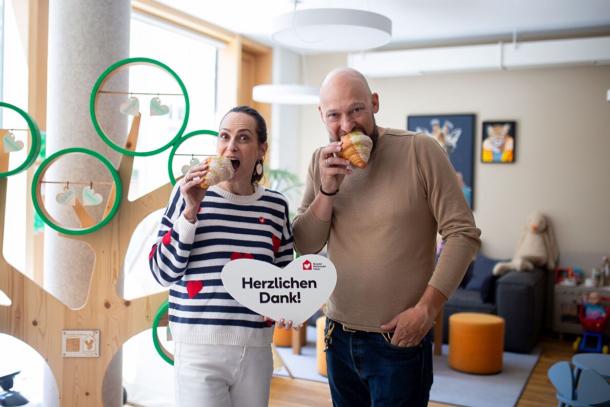 Spendenaktion DerMann für Ronald McDonald Haus_