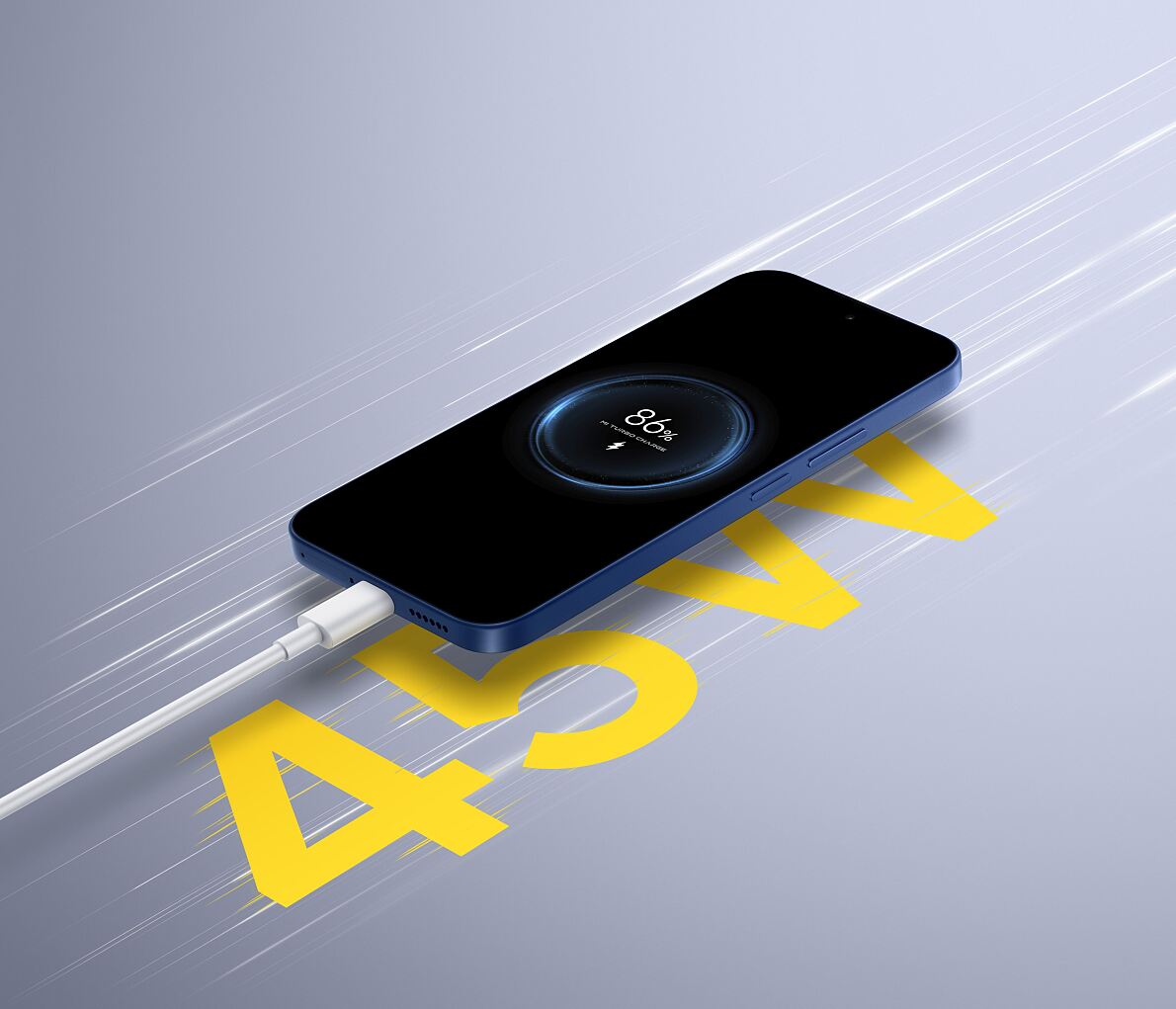 POCO C95 Pro_Blue_45W Fast Charging