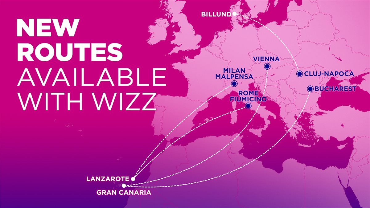 Wizz Air neue Routen