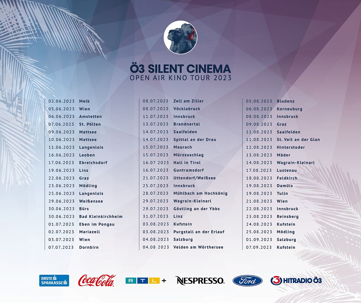 Silent Cinema Tour 2023