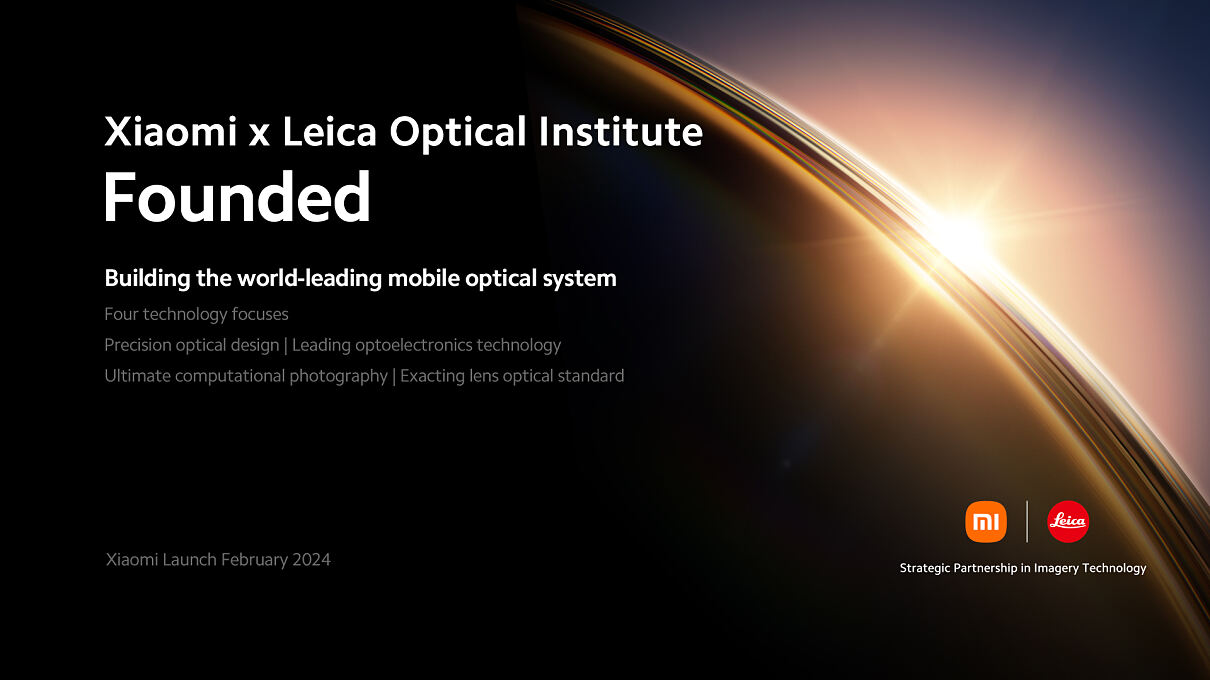 Xiaomi x Leica Optical Institute KV