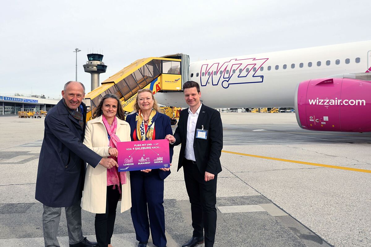 Wizz Air startet in Salzburg
