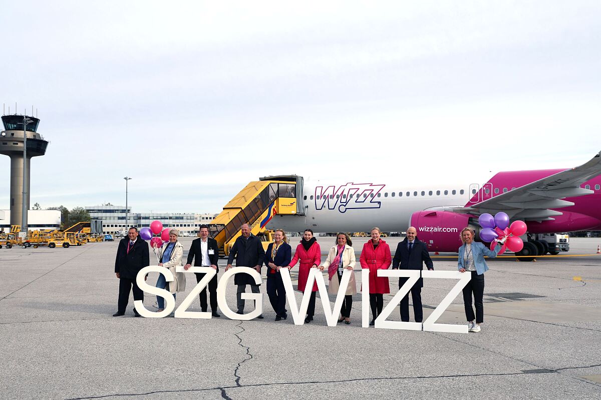 Wizz Air startet in Salzburg_