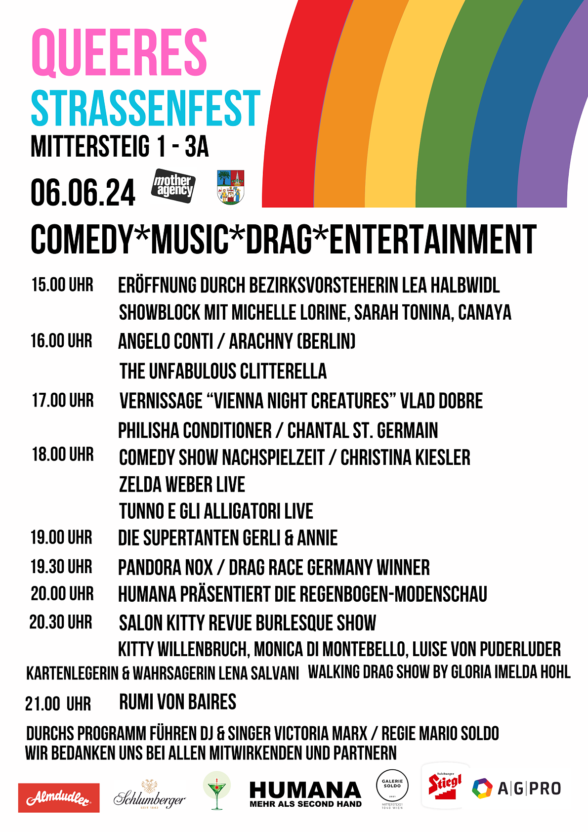 Queeres Straßenfest - Programm