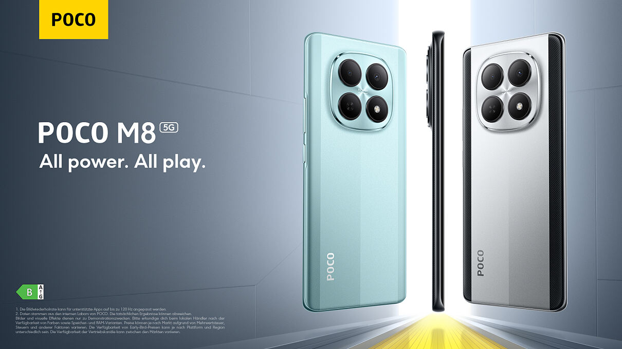 POCO M8 Key Visual