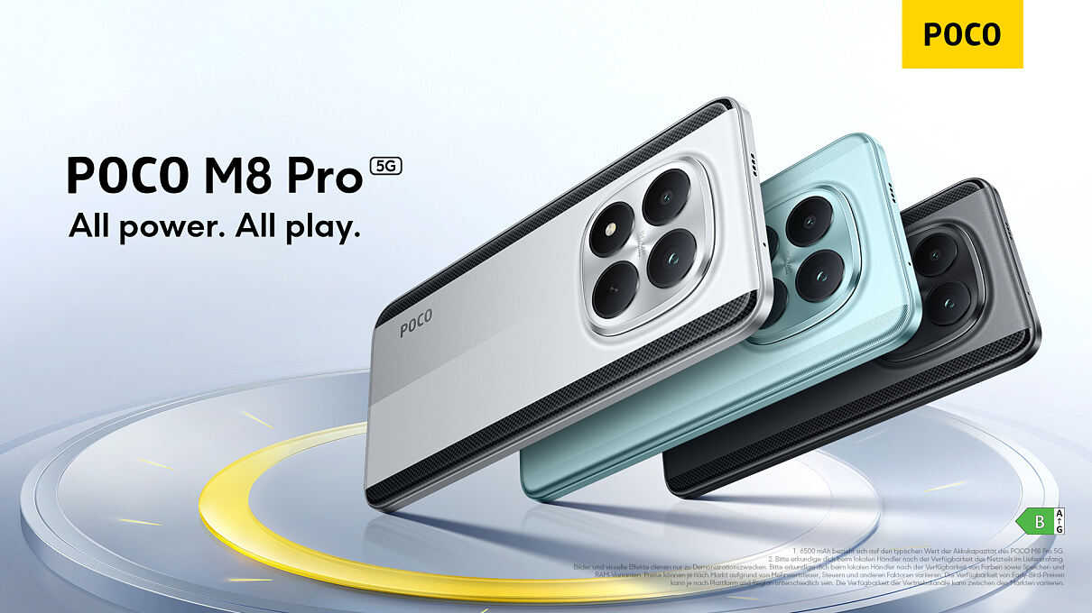 POCO M8 Pro Key Visual